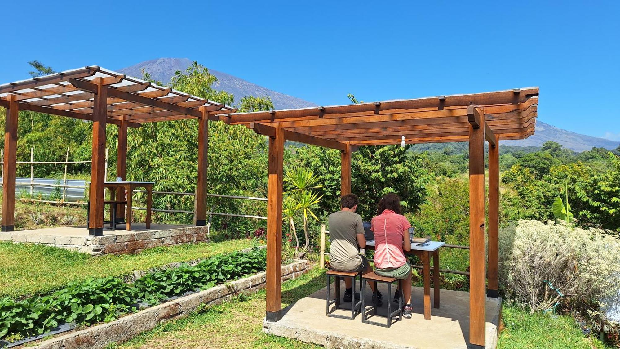 Family Rinjani Bungalow Sajang Buitenkant foto